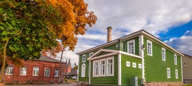 Зеленая синагога Резекне