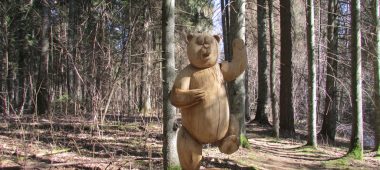 Моховая тропа и тропа Медведя Счастья