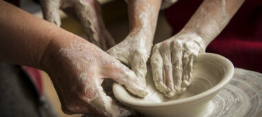 В керамической мастерской «Печки»